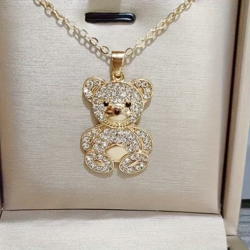 Girls Bear Neacklace