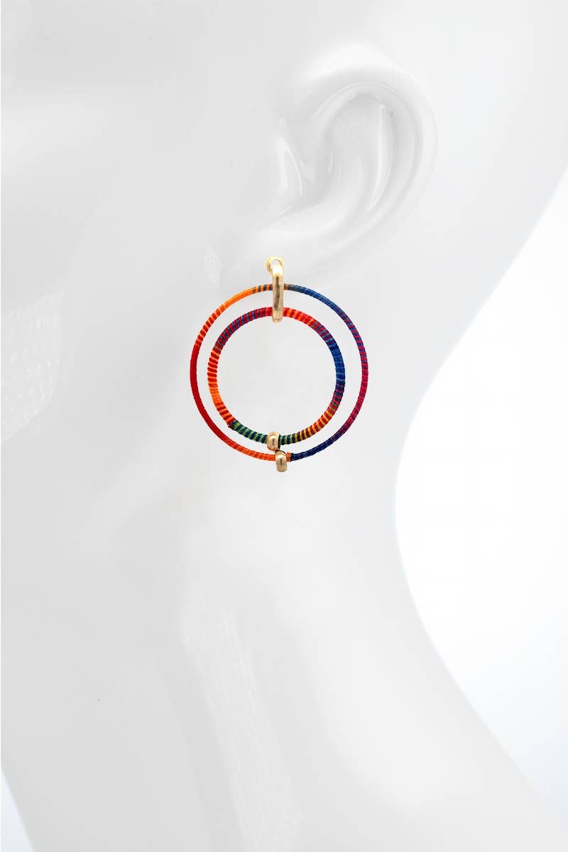 Color Hoop Earrings