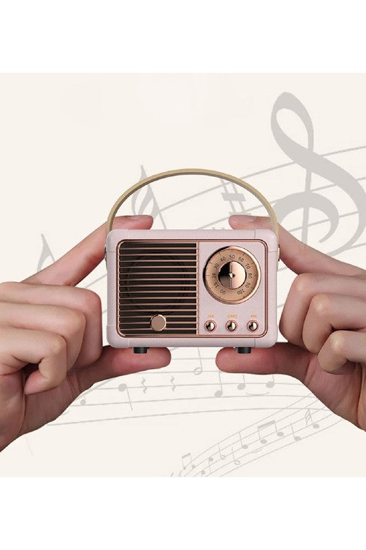 Retro Mini Wireless Bluetooth Speaker