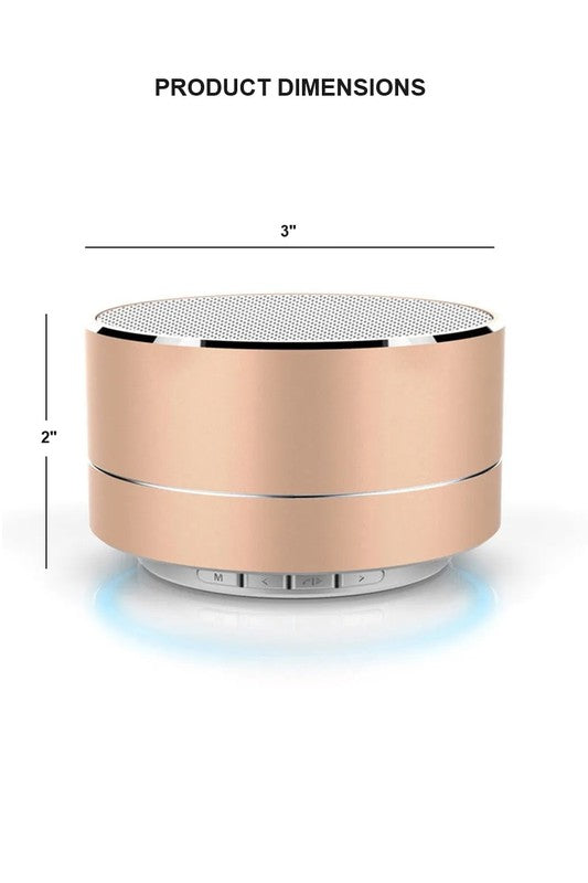 Mini Led Portable Wireless Bluetooth Speaker