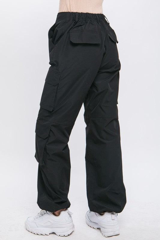 Cargo Pants With Button Closure