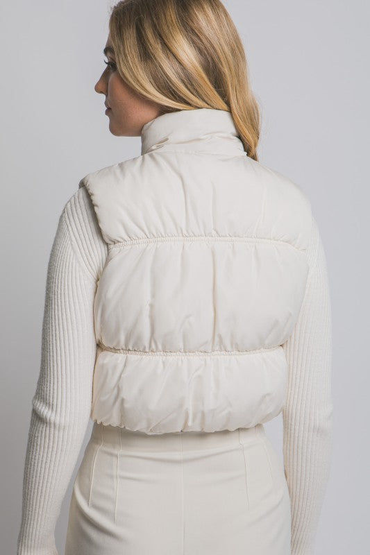 Full-zip Reversable Puffer Vest