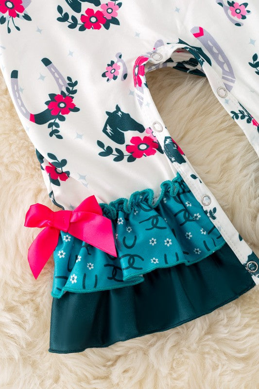 Infant Horseshoe Romper