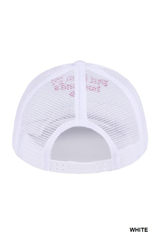 Put It On My Husband's Tab Mesh Trucker Cap