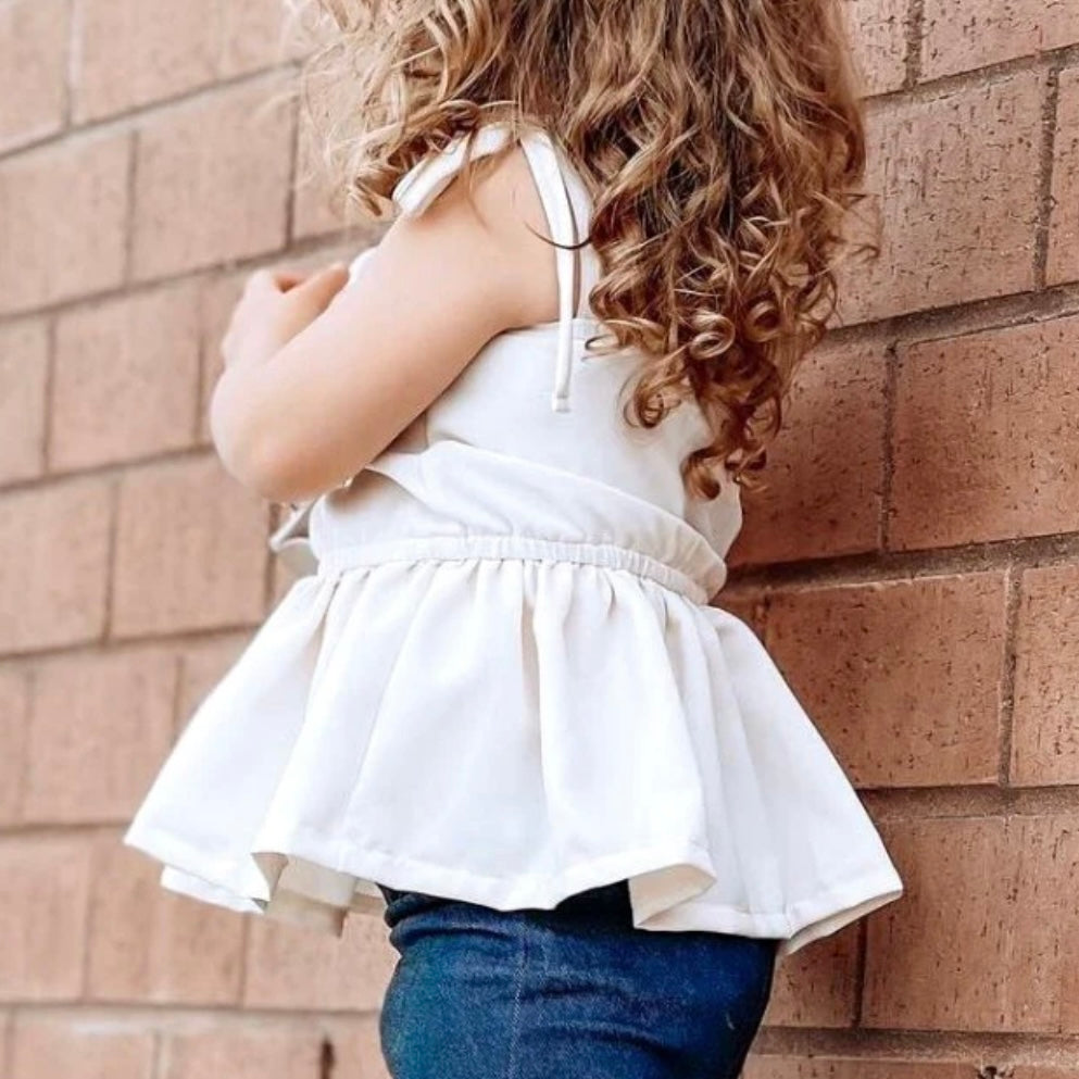 Girls Peplum Top