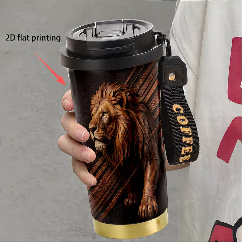 Lion 18oz Tumbler