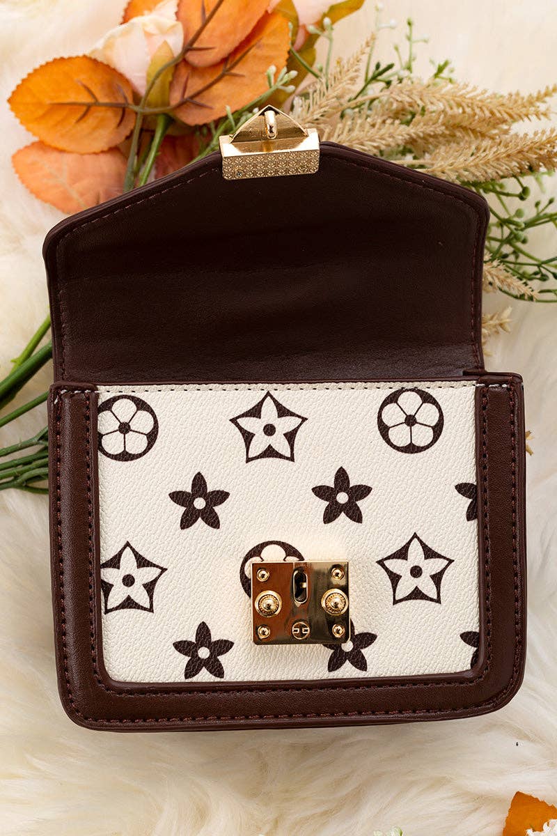 Girls Coffee Brown Purse