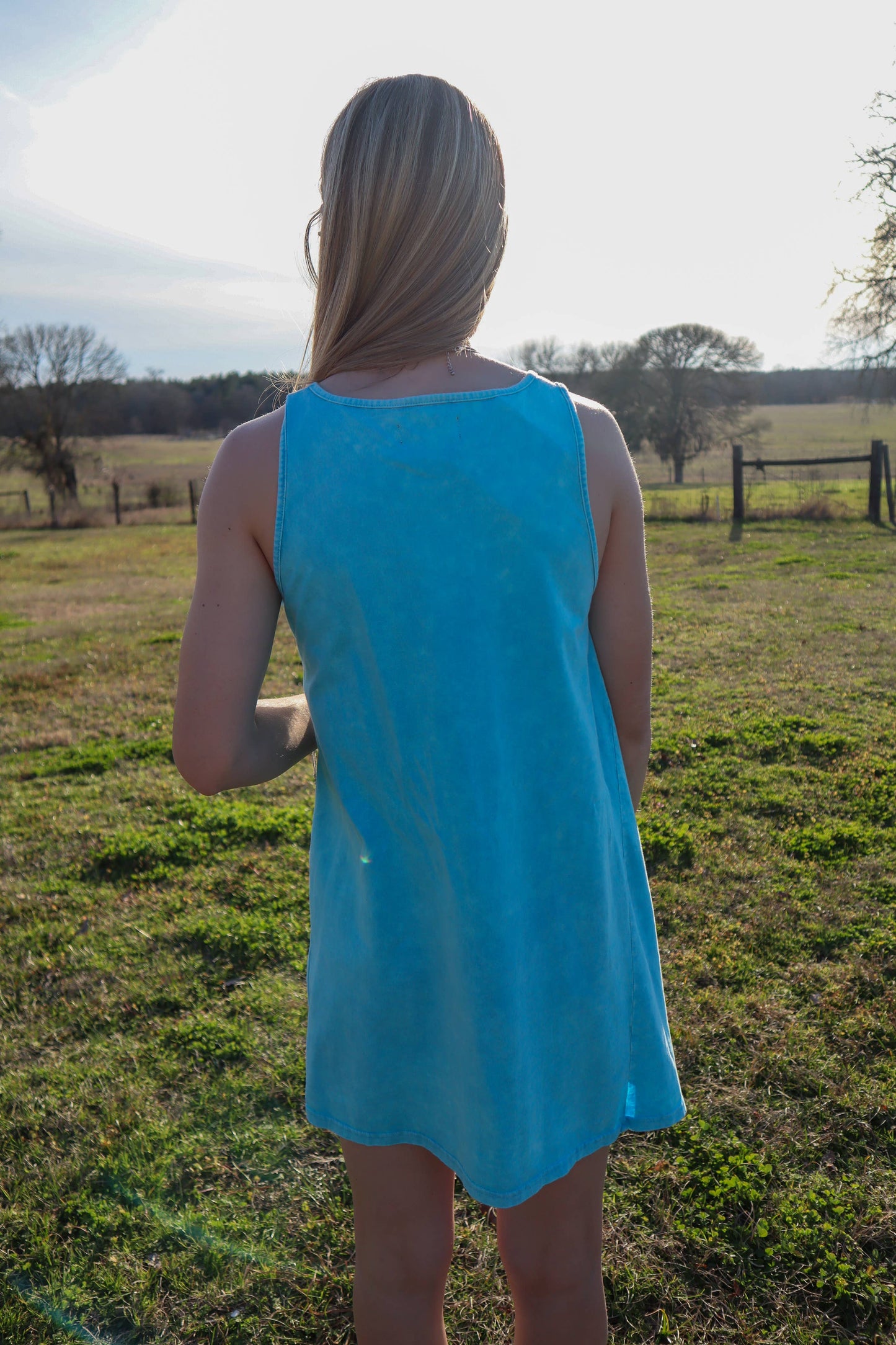 Studded Mineral Wash Top