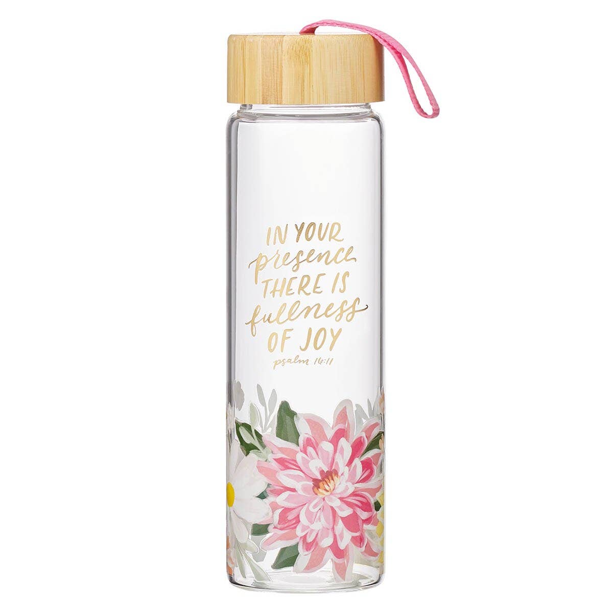 Water Bottle Glass In Your Presence Ps 16:11