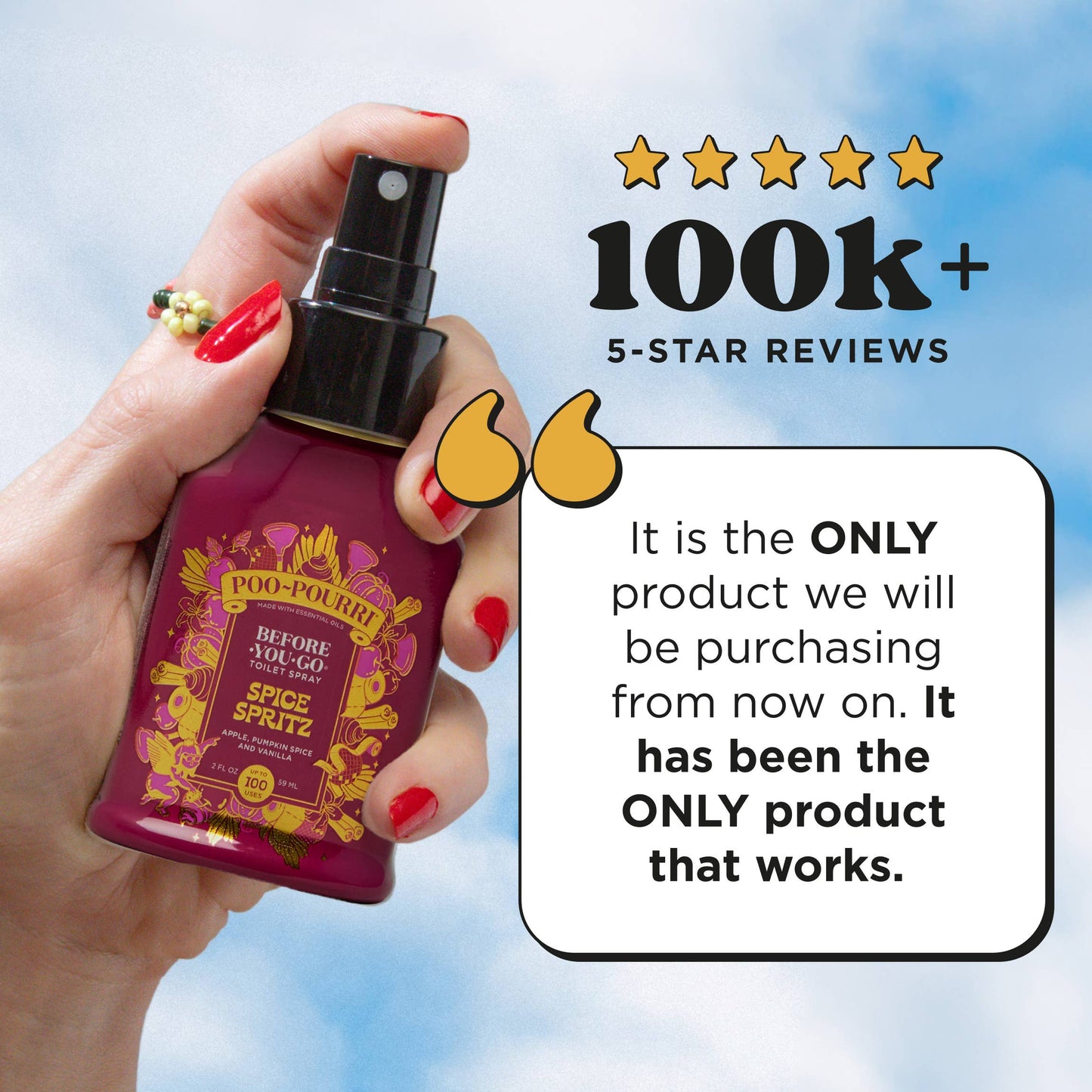 Poo~Pourri Fall LTO 2oz Spice Spritz