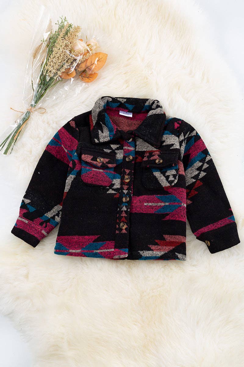 Aztec Girls Shacket