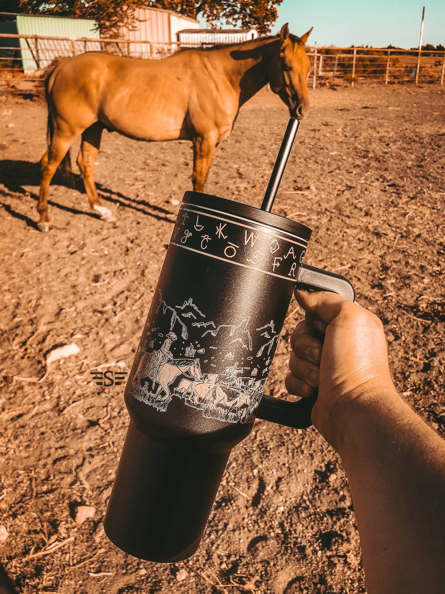 Cattle Drive 40oz Tumbler