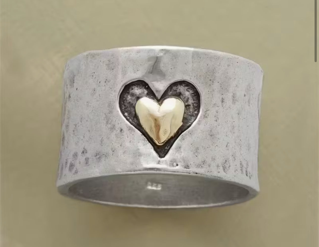 Heart Ring size 9
