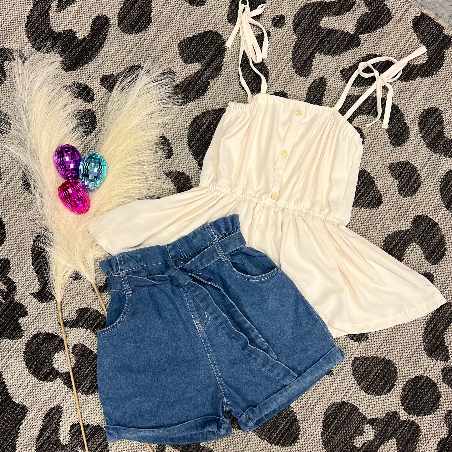 Girls Peplum Top