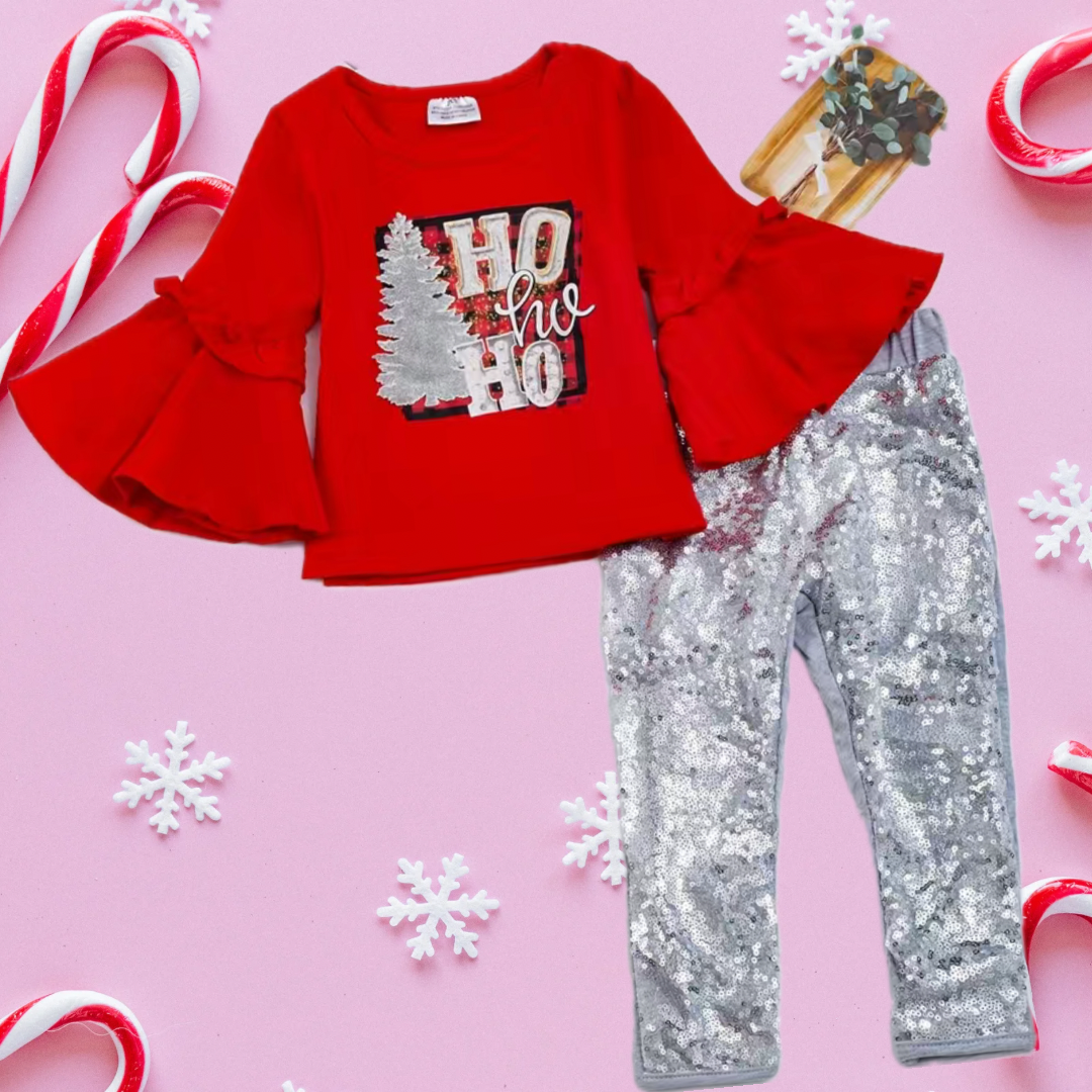 Girls Sparkle Christmas Set
