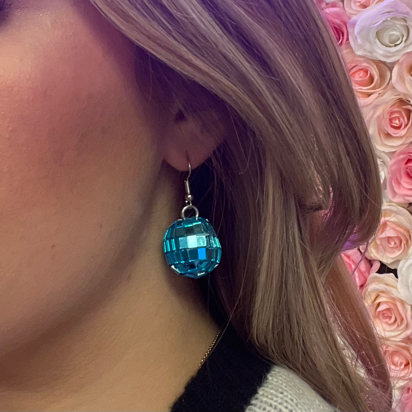 Disco Ball Earrings