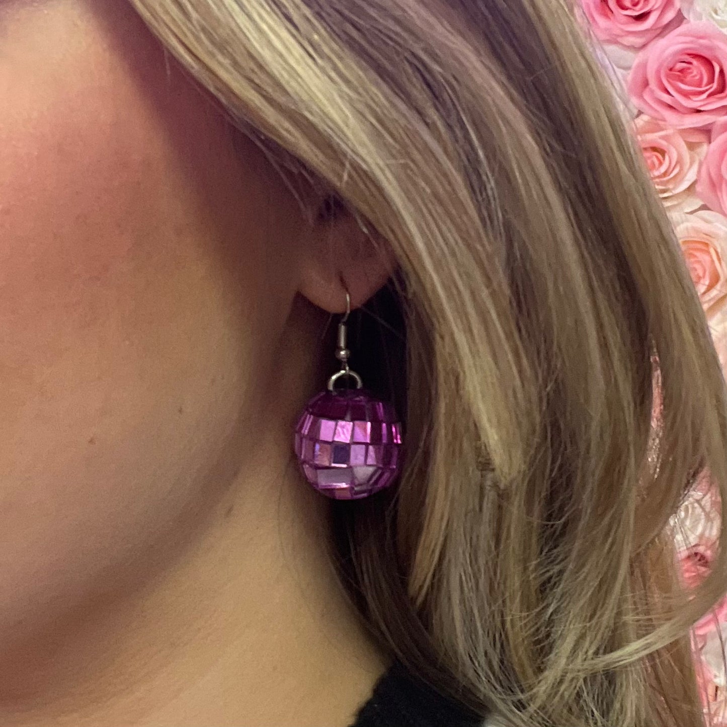 Disco Ball Earrings