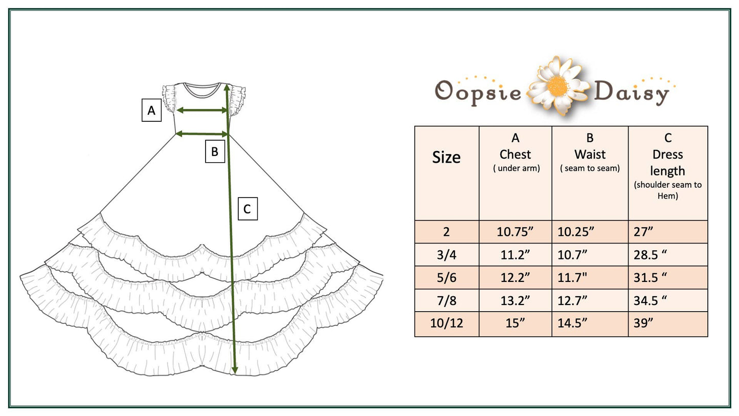 Girls Mint & Pink Flutter Ruffles Dress
