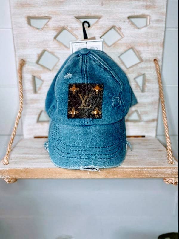 Denim Upcycled Baseball Cap