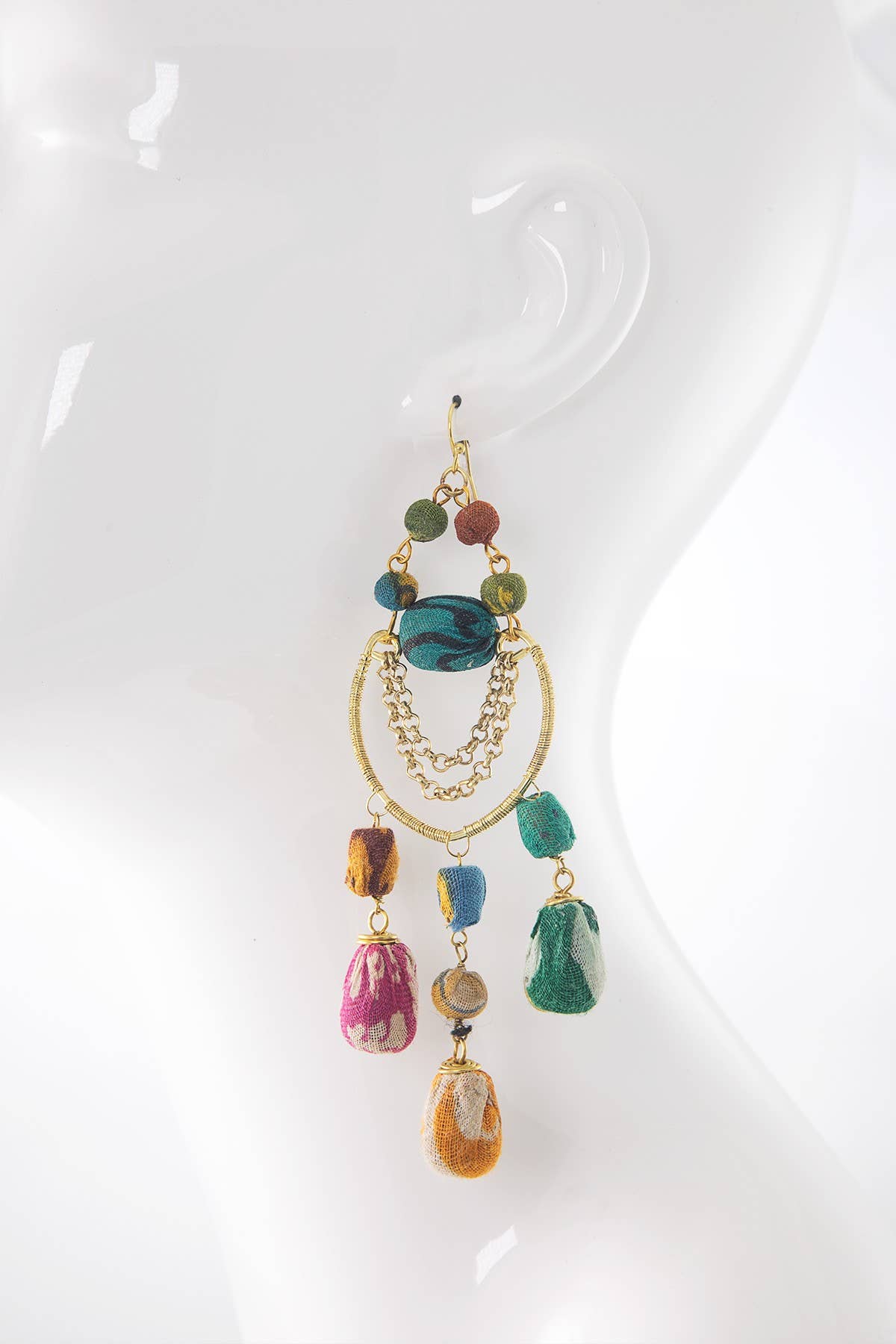 Beaded Chandelier Earrings