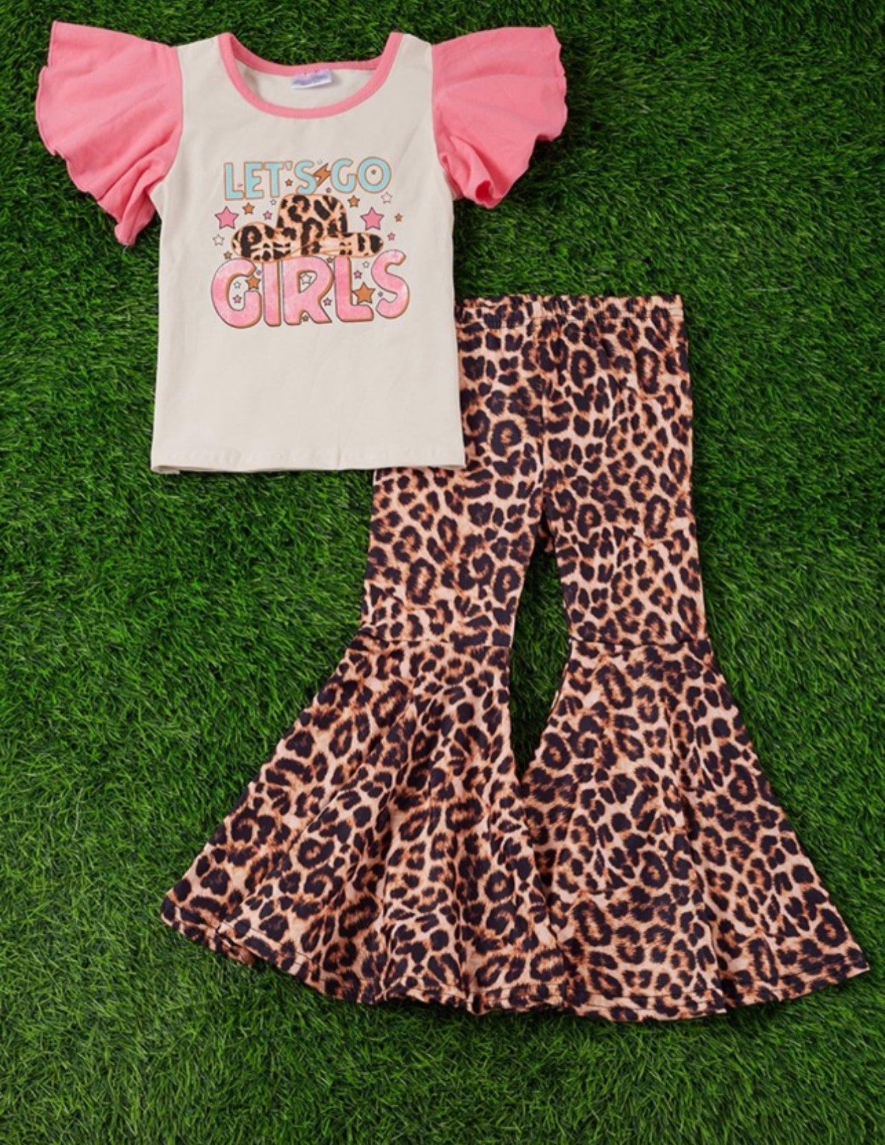Let’s Go Girls Leopard Set