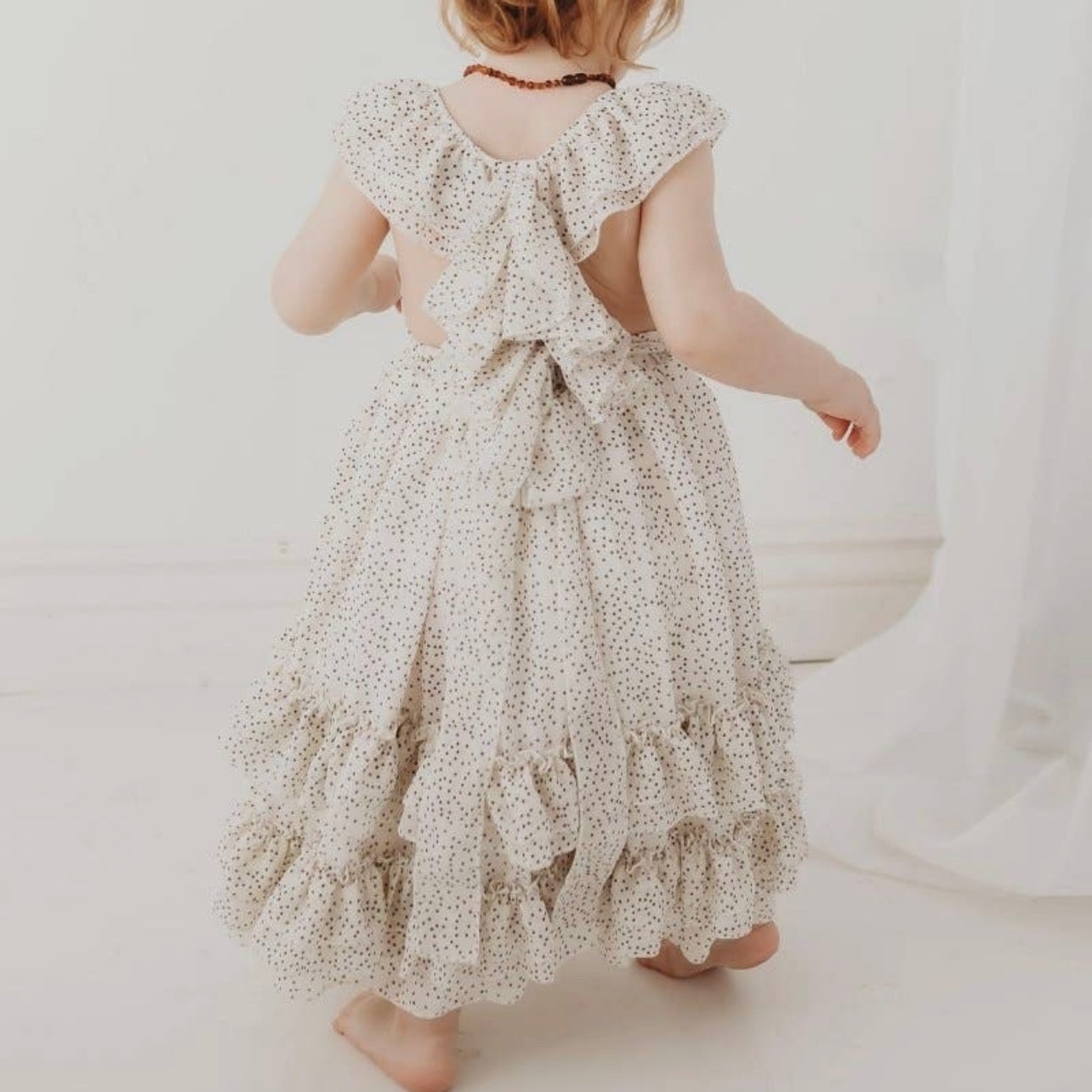 Infant Polka Dot Ruffle Dress