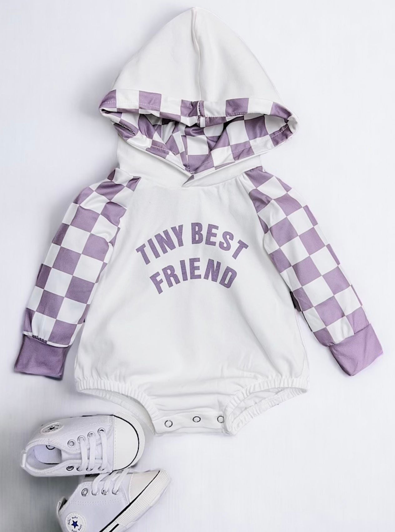 Hooded Tiny Best Friend Onesie