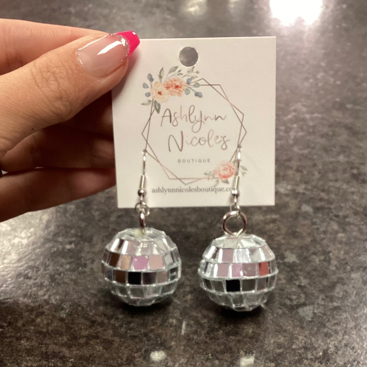 Disco Ball Earrings