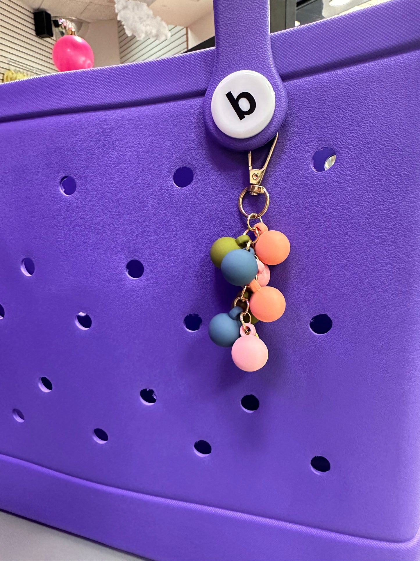 Resin Bag Pendant