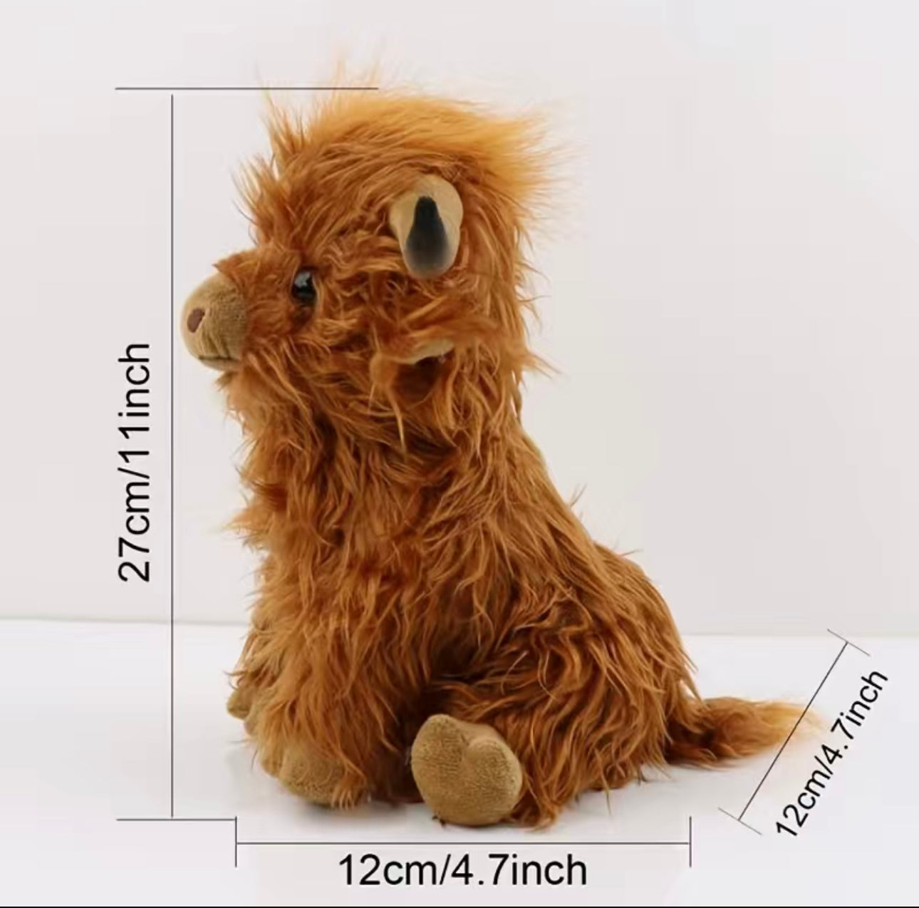 Highland Cow Plushie