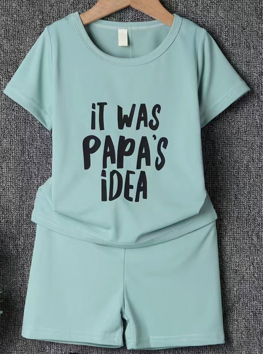 “It Was Papa’s Idea” Green Set