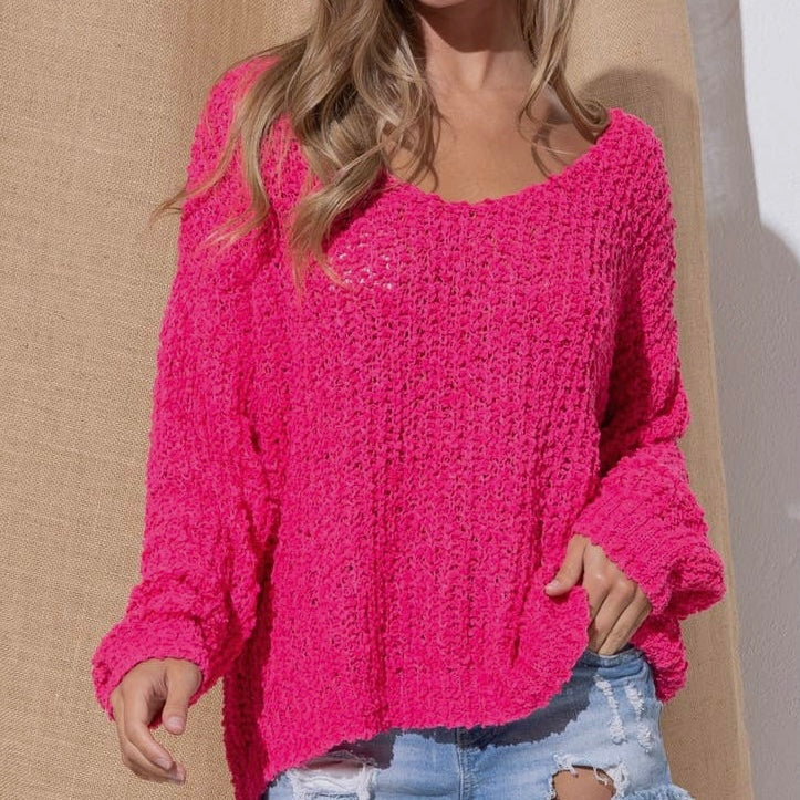 Hot Pink Sweater
