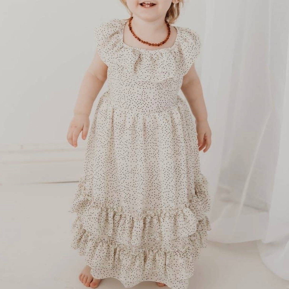 Infant Polka Dot Ruffle Dress