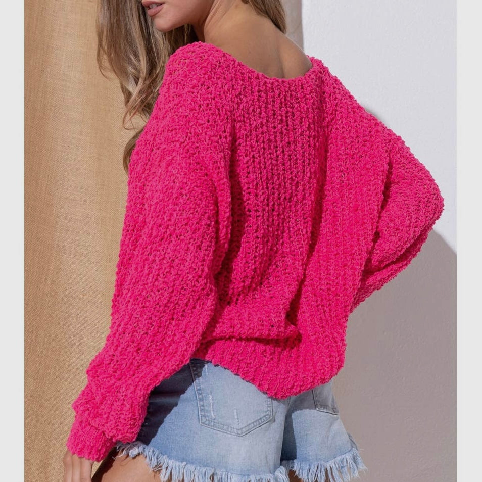 Hot Pink Sweater