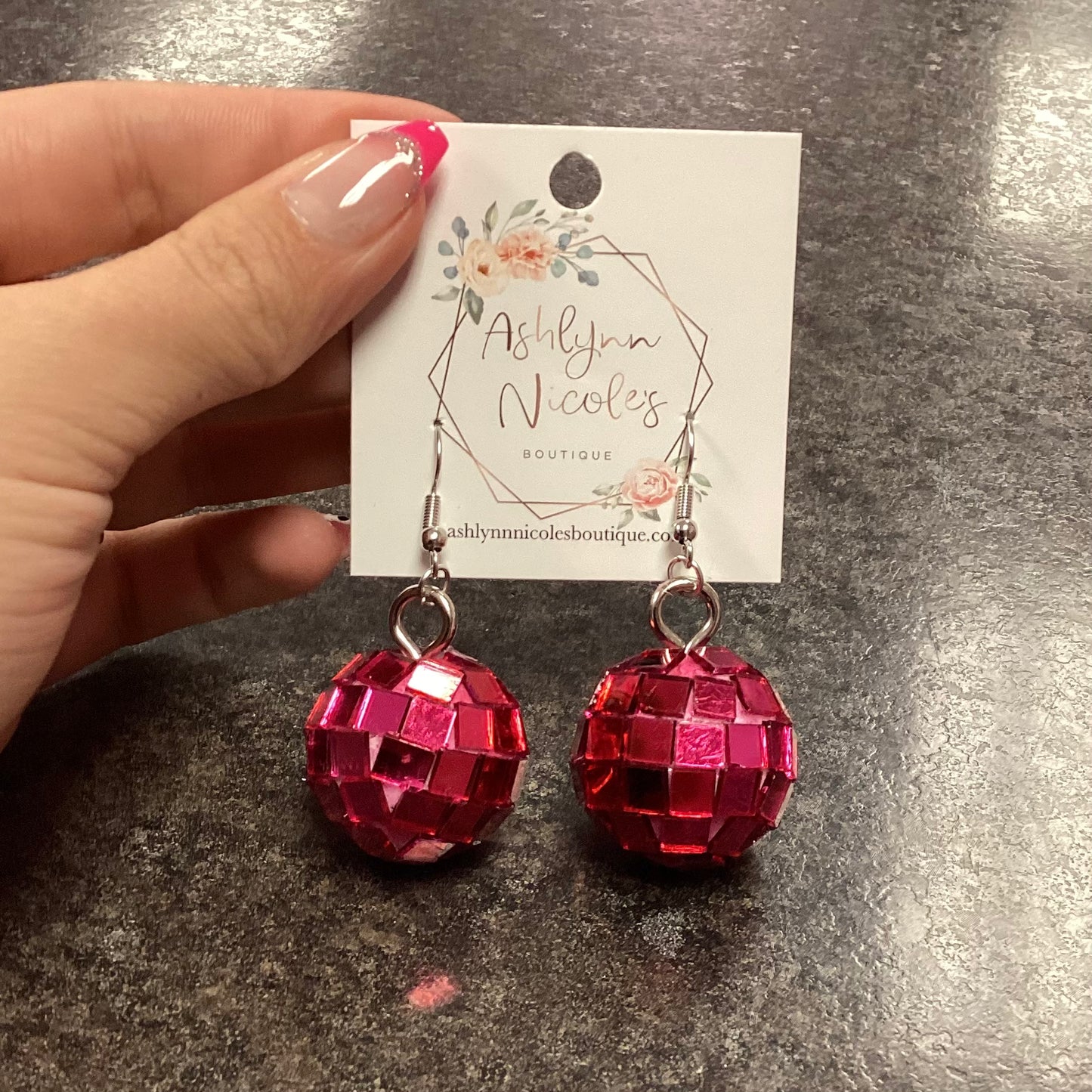 Disco Ball Earrings