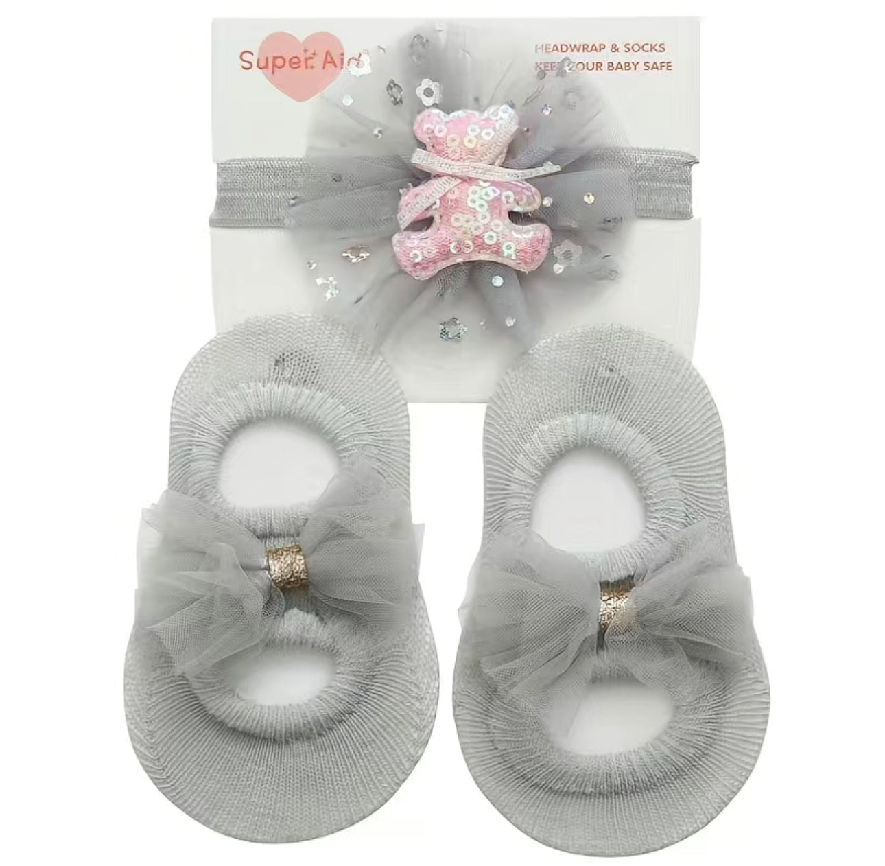 Fancy Sock & Headband Set