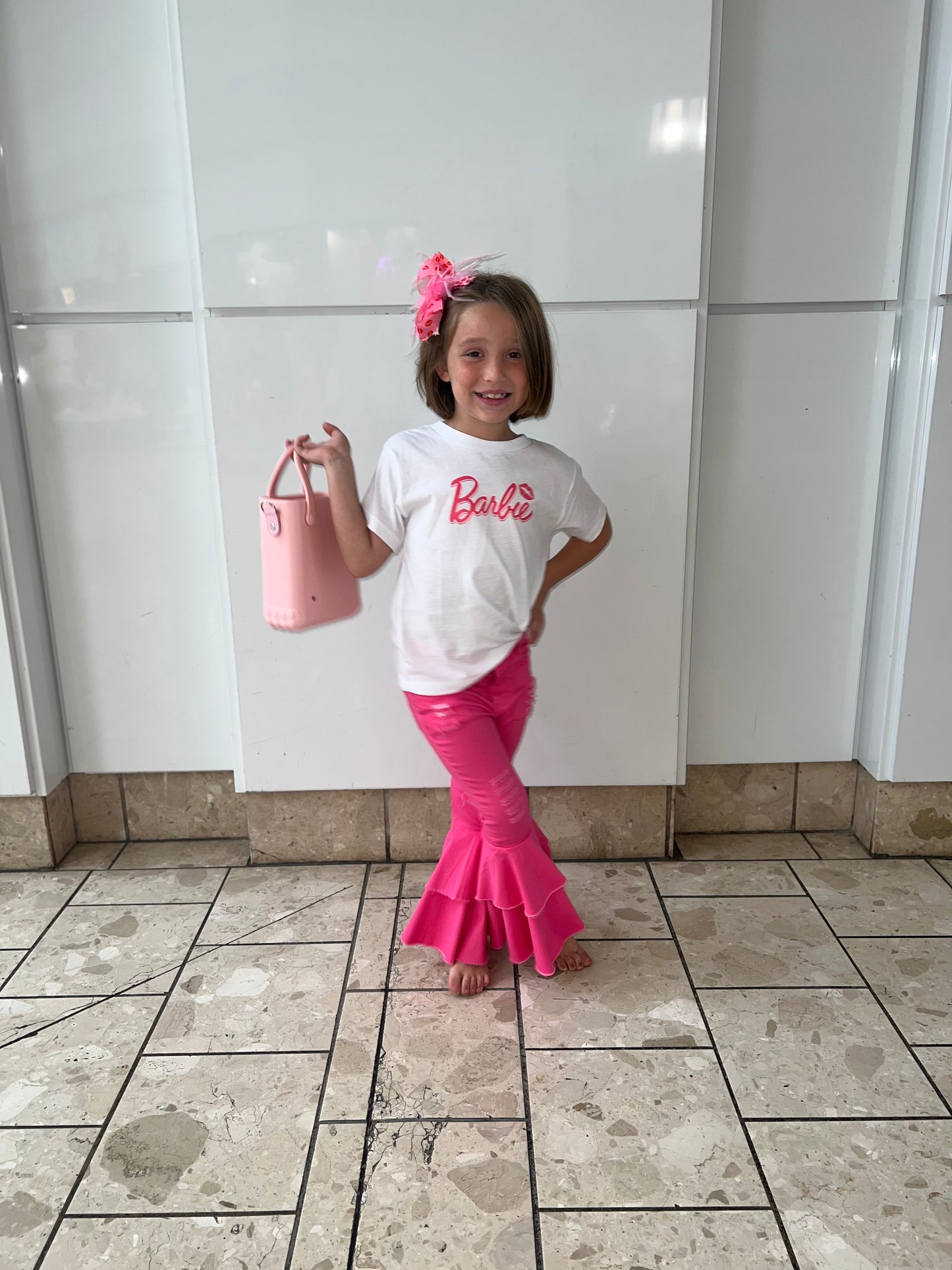 Girls Barbie Top
