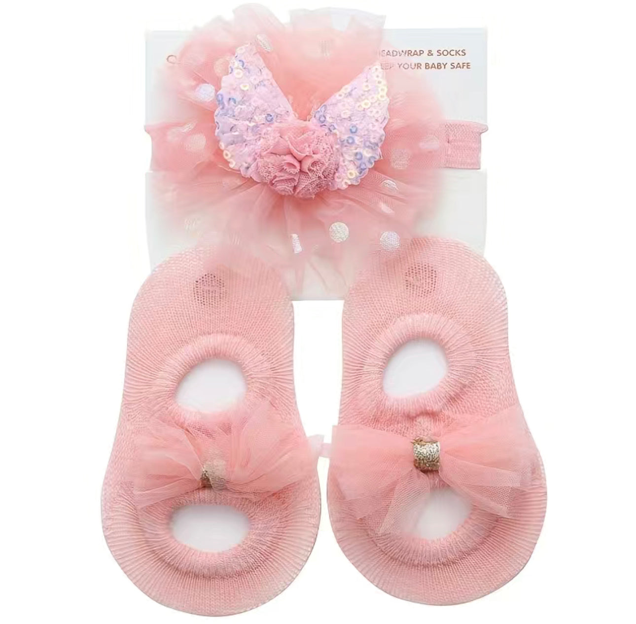 Fancy Sock & Headband Set