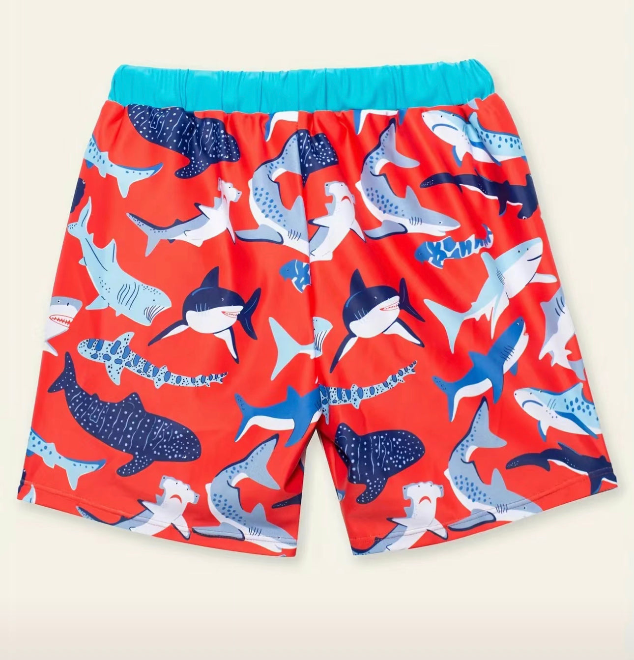Boys Shark Swim Trunks