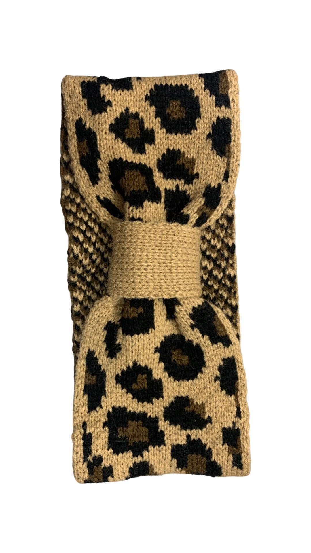 Leopard Beanie Wrap