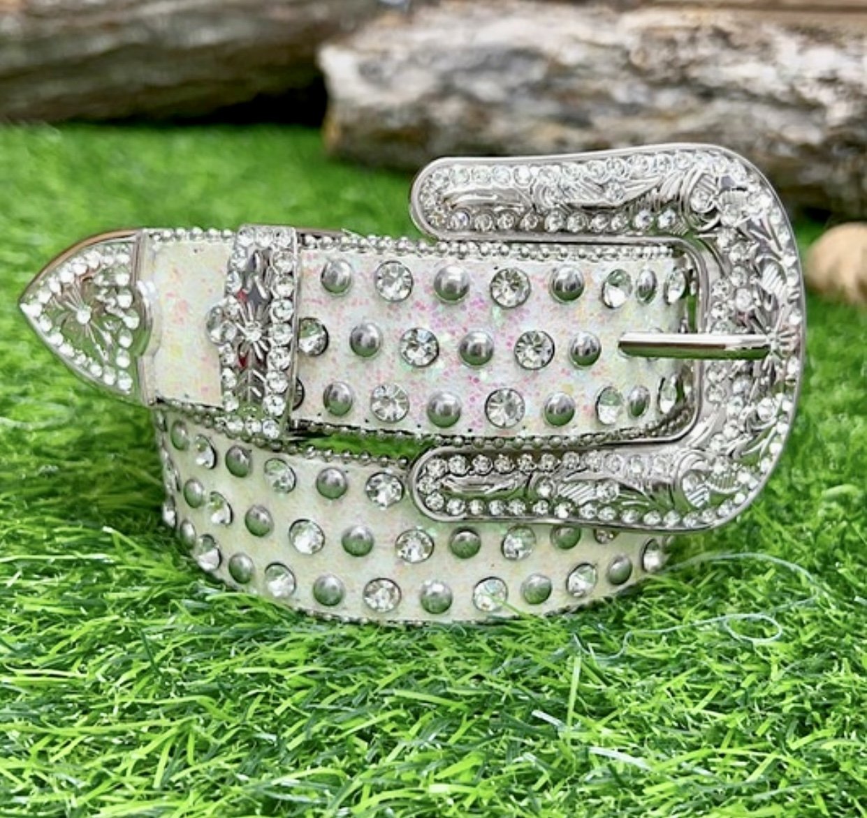 Kids Rhinestone Belt