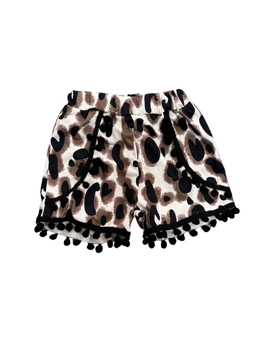Kids Leopard Shorts