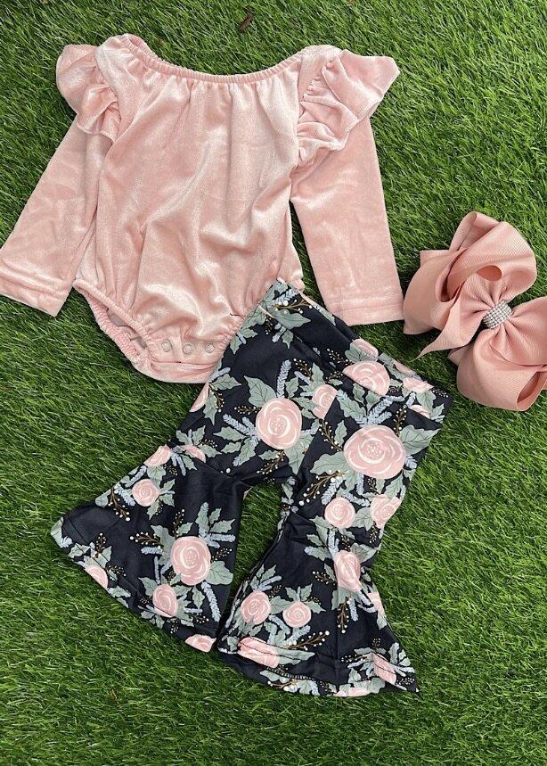 Infant Floral Set