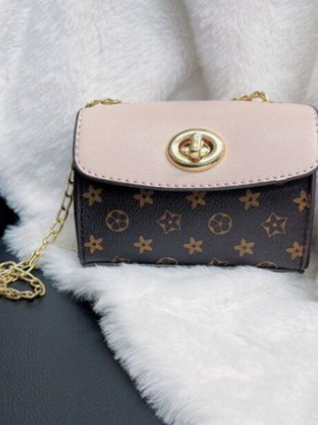 Kids Pink Designer Inspired Purse