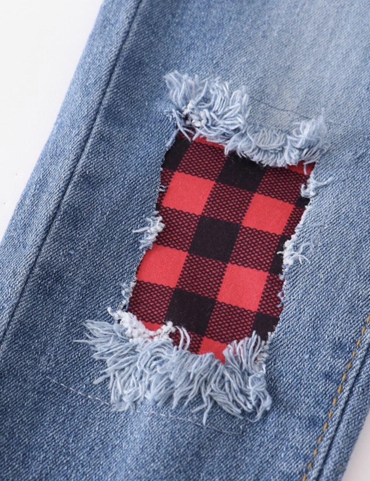 Girls Plaid Set