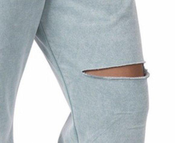 Plus Acid Wash Jogger