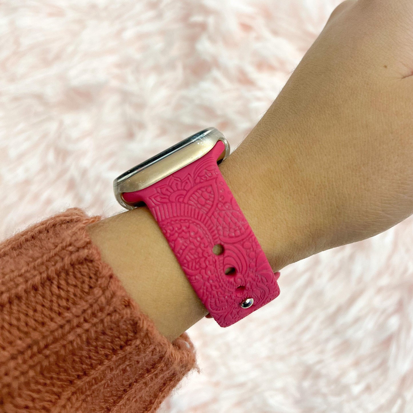 Pink Boho Watchband