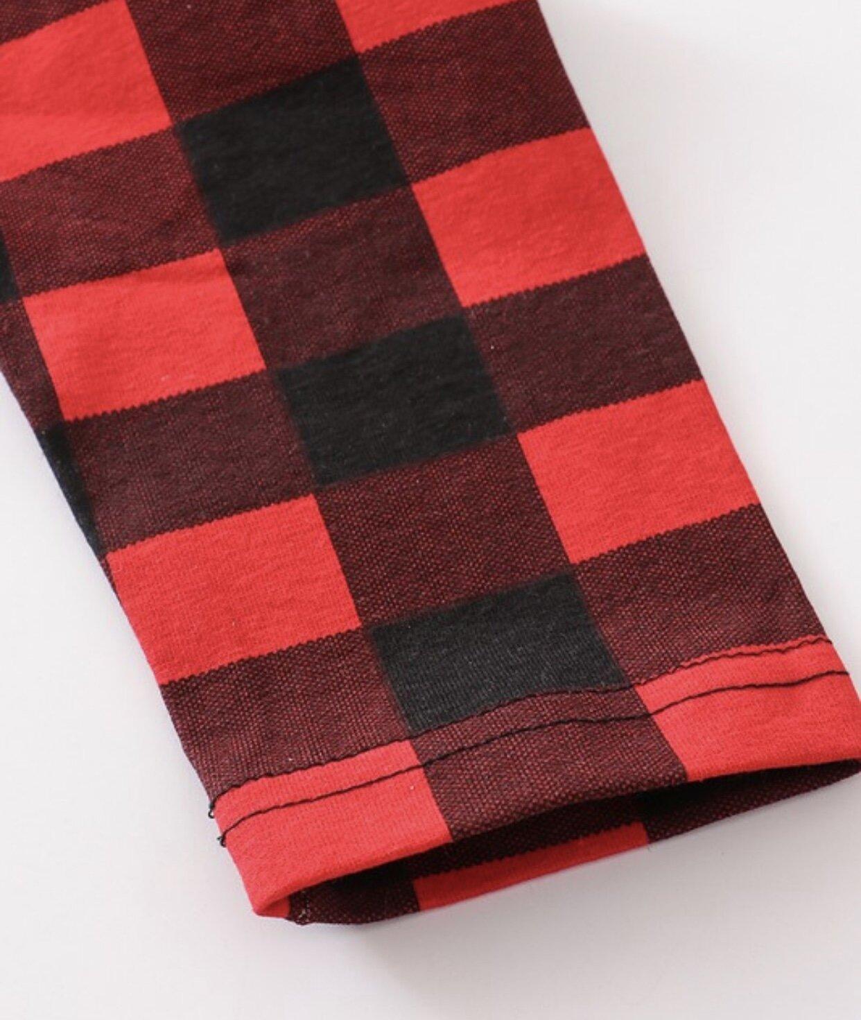 Girls Plaid Set