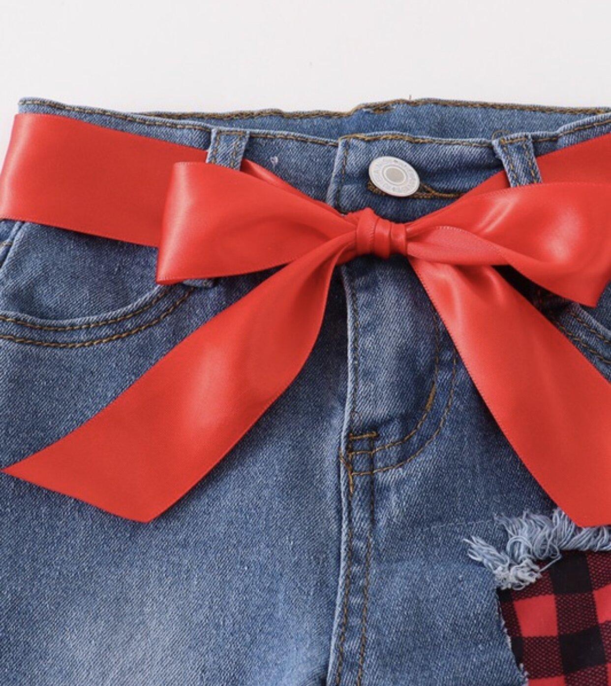 Girls Plaid Set