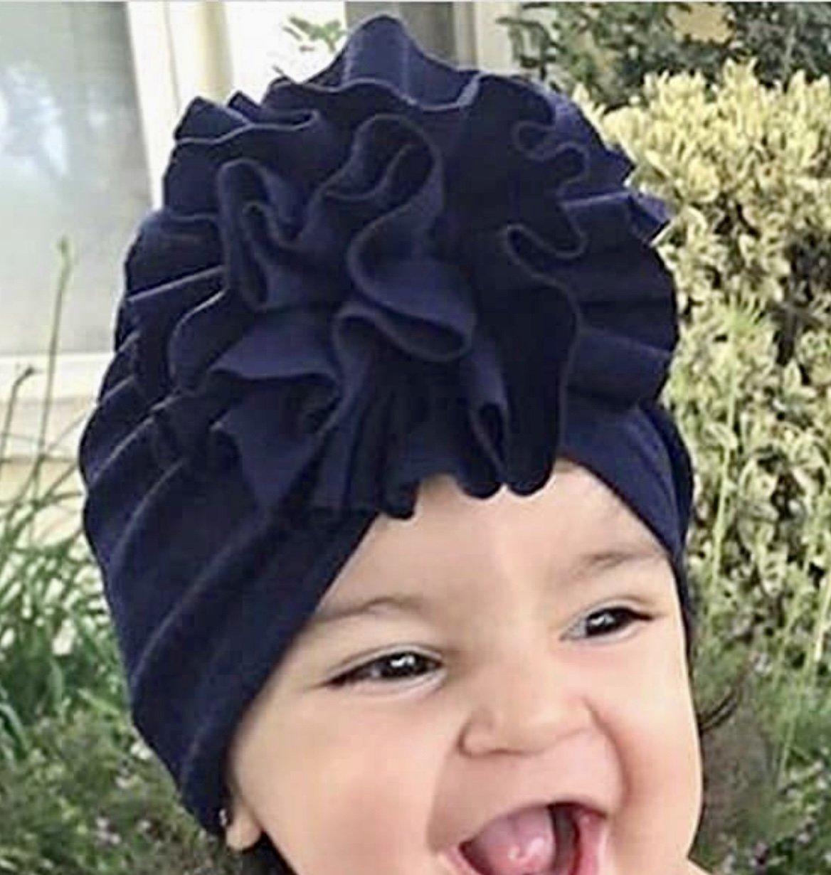 Infant Baby Ruffle Turban